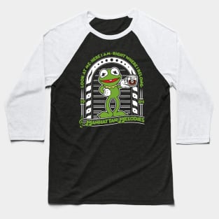 Kermit Muppets Manhattan Melodies Baseball T-Shirt